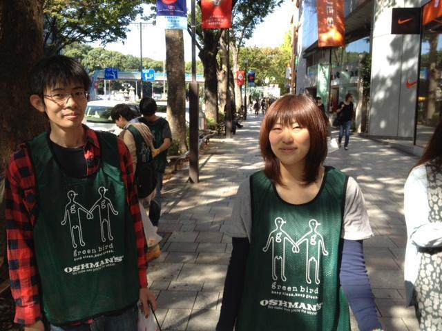 10月のオッシュマンズ原宿そうじ画像