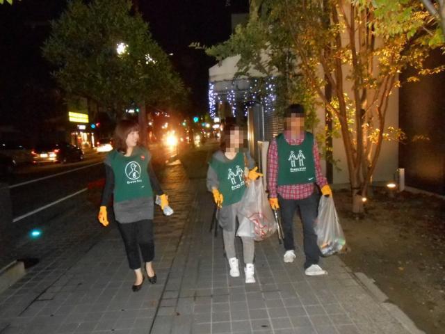 １０/１７夜そうじ＠愛敬画像