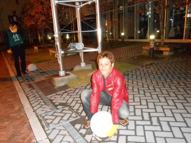 １０/１７夜そうじ＠愛敬画像