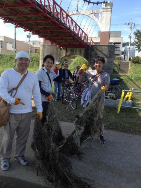 北新地チーム出張おそうじ（大和川）画像