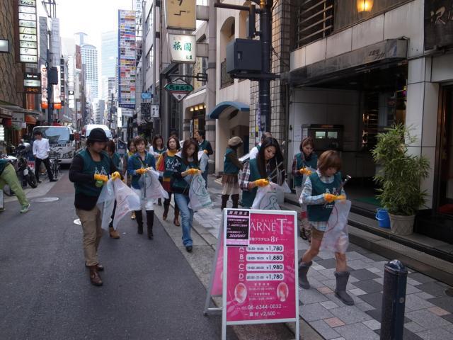 北新地チーム１１月定例おそうじ（第２土曜）画像