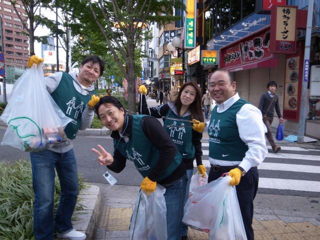 北新地チーム１１月定例おそうじ（第２土曜）画像