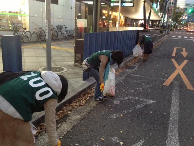 北新地チーム１１月定例おそうじ（第４土曜）画像