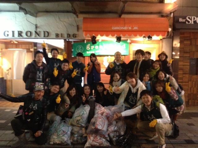 北新地チーム１１月定例おそうじ（第４土曜）画像