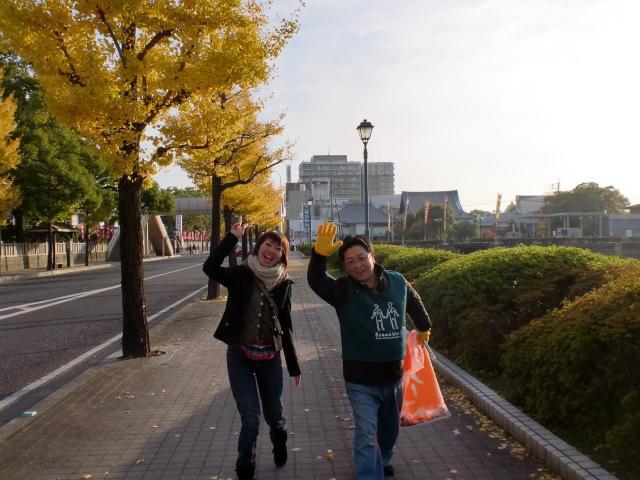 11/21朝そうじ＠佐賀城周辺画像