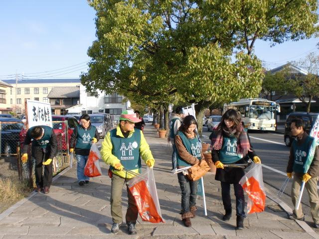 11/21朝そうじ＠佐賀城周辺画像