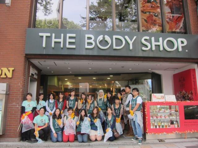 BODY SHOPとコラボそうじ！画像