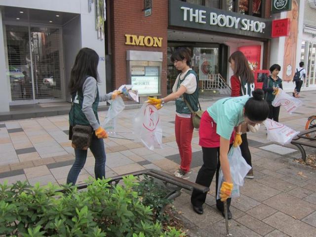 BODY SHOPとコラボそうじ！画像