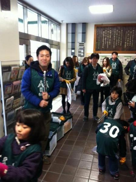 表参道クリスマスクリーンアップ大作戦2012画像