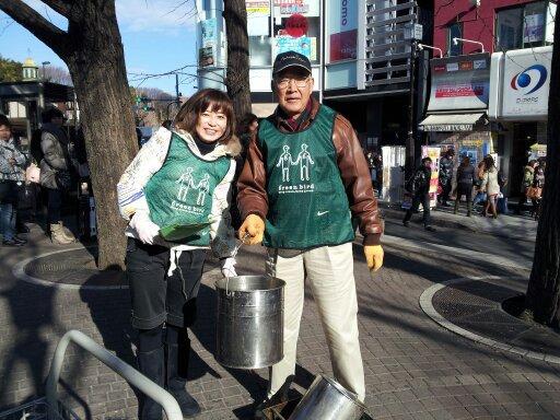 表参道チームそうじ納め画像