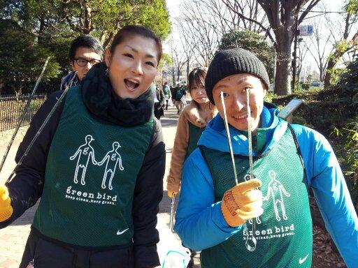 表参道チームそうじ納め画像