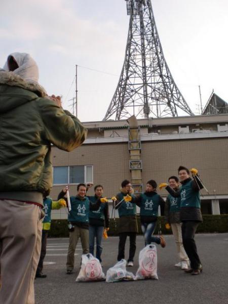 １/９（水）朝そうじ＠佐賀城本丸周辺画像