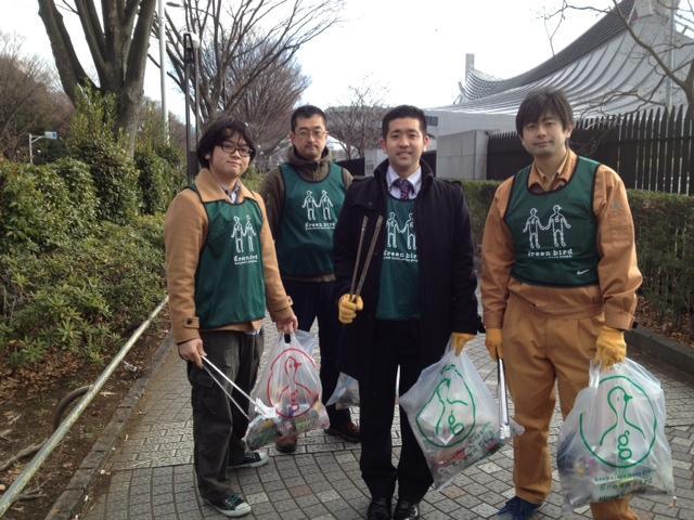 おたふくソースを拾った今日の朝そうじ画像