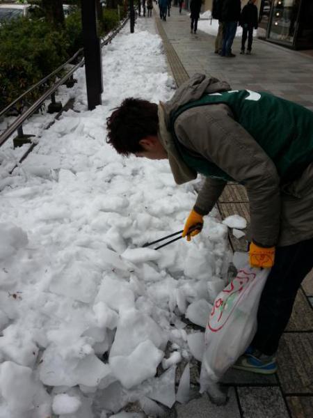 今日の雪かき！！画像