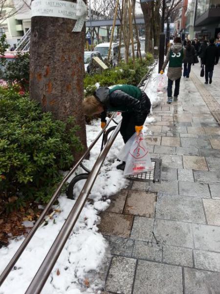 今日の雪かき！！画像