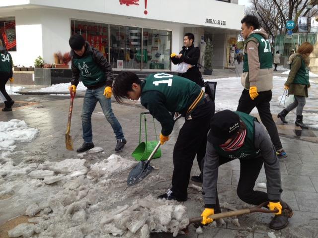 今日の雪かき！！画像