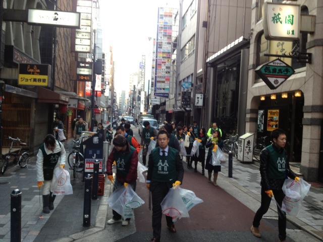 ２０１３第一回目（北新地チーム）おそうじ画像