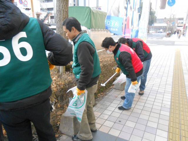 １/１６（水）夕暮れそうじ＠佐賀駅周辺画像