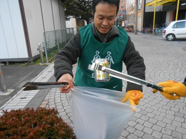 １/１６（水）夕暮れそうじ＠佐賀駅周辺画像