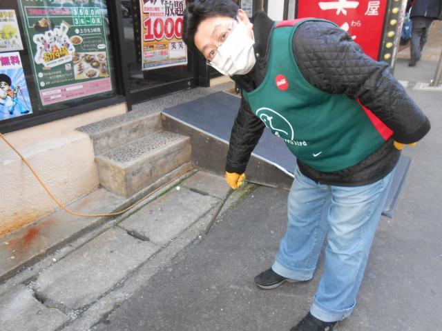 １/１６（水）夕暮れそうじ＠佐賀駅周辺画像