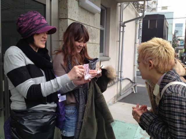 鎖骨が折れてもおそうじに参加！画像