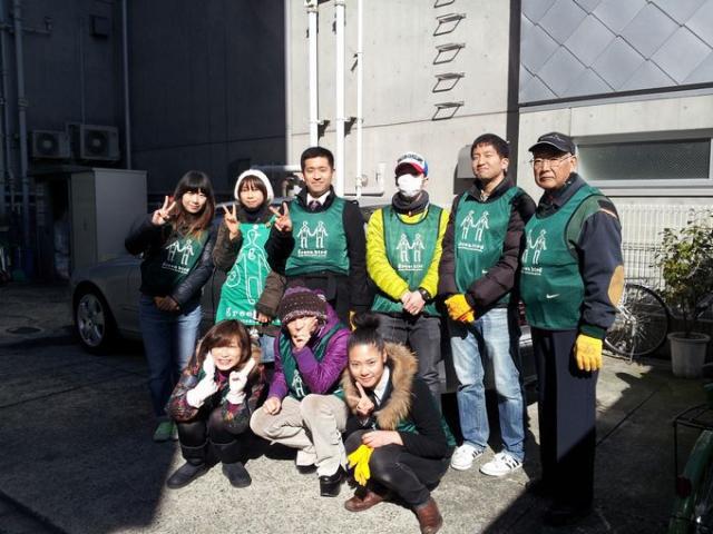 青山散策そうじ画像