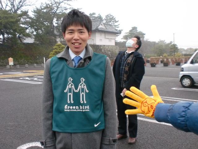 ２/６（水）朝そうじ＠佐賀城本丸周辺画像