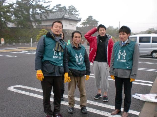 ２/６（水）朝そうじ＠佐賀城本丸周辺画像