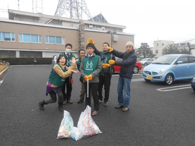 ２/６（水）朝そうじ＠佐賀城本丸周辺画像