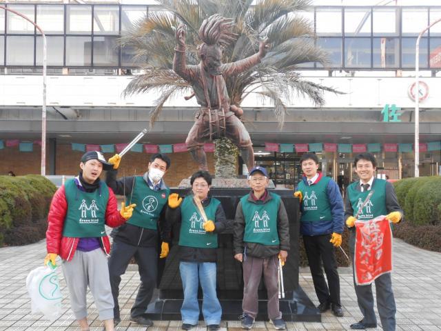 ２/１３（水）夕暮れそうじ＠JR佐賀駅周辺画像