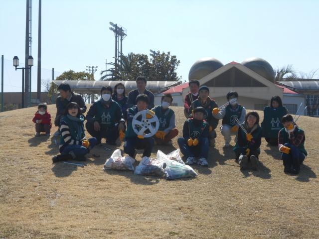 ２/２４（日）日曜そうじ＠夢咲公園画像