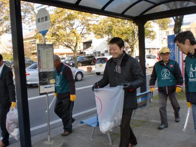 ３/６（水）朝そうじ＠佐賀城本丸周辺画像