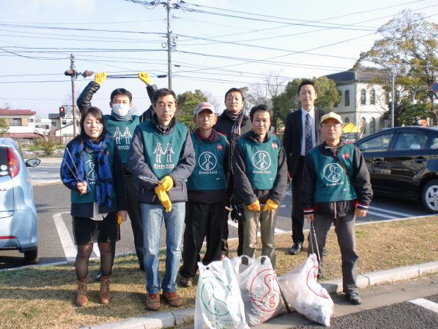 ３/６（水）朝そうじ＠佐賀城本丸周辺画像