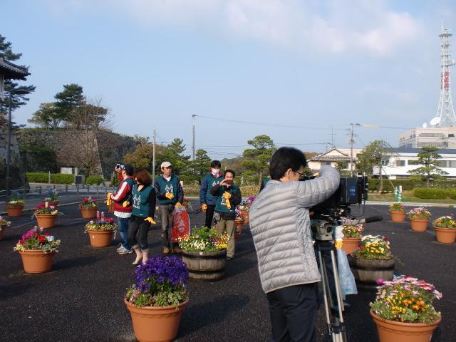 ４/３（水）朝そうじ＠佐賀城本丸周辺画像