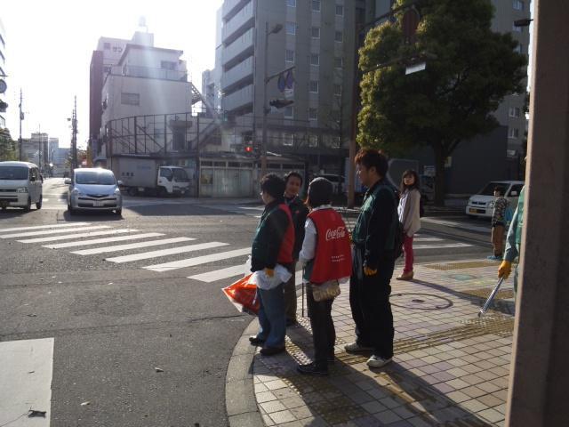 ４/１０（水）夕方そうじ＠佐賀駅周辺画像