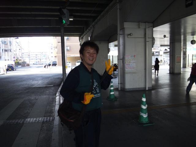 ４/１０（水）夕方そうじ＠佐賀駅周辺画像