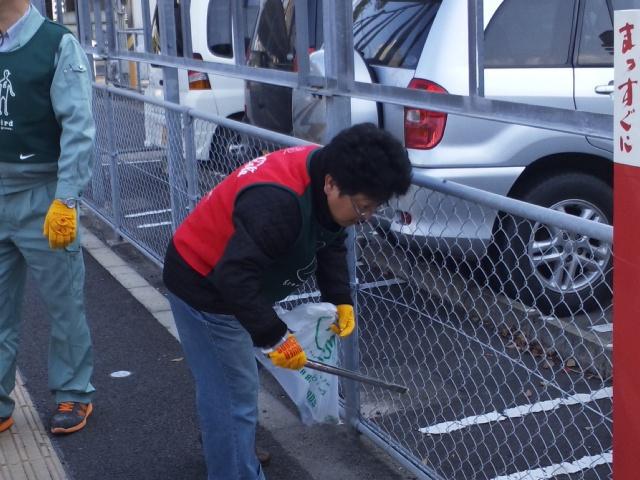 ４/１０（水）夕方そうじ＠佐賀駅周辺画像