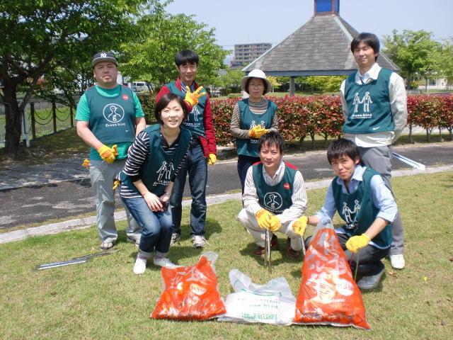 ４/２８日曜そうじ＠夢咲公園画像