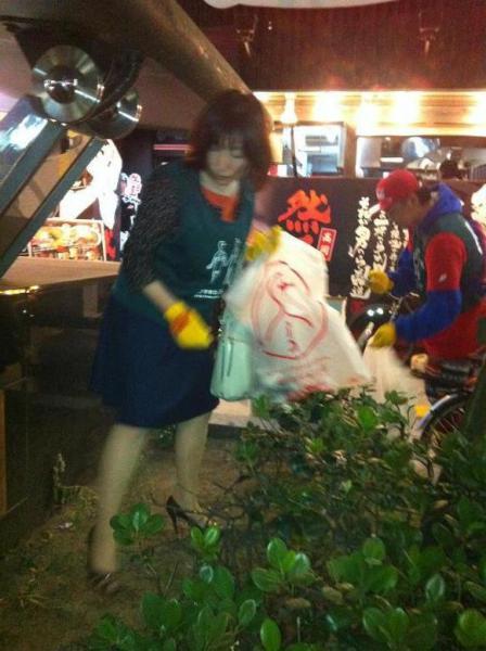 木曜夜　第１回目の定例おそうじ画像