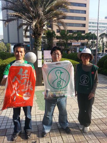 ５/８（水）夕方そうじ＠JR佐賀駅画像