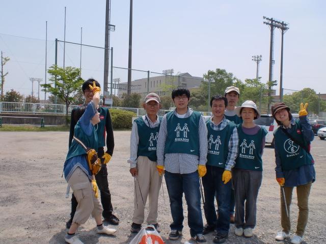 ５/２６日曜そうじ＠夢咲公園画像