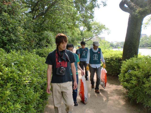 ６/５（水）朝そうじ＠佐賀城本丸周辺画像