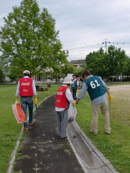 ６/２３（日）日曜そうじ＠夢咲公園画像