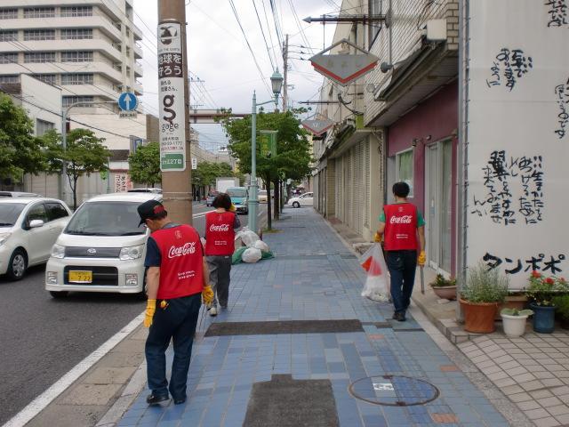 ７/３（水）朝そうじ＠佐賀城本丸周辺画像