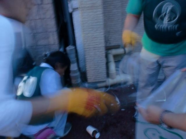 ７/１０（水）夜そうじ＠佐賀市愛敬周辺画像