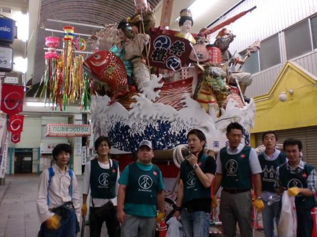 ７/１０（水）夜そうじ＠佐賀市愛敬周辺画像