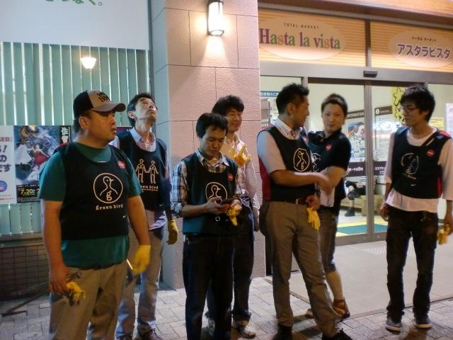 ７/１０（水）夜そうじ＠佐賀市愛敬周辺画像