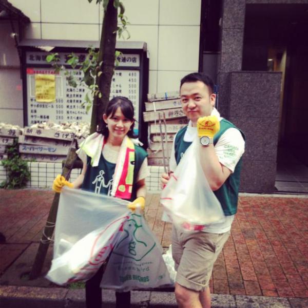 7月28日二丁目おそうじ画像