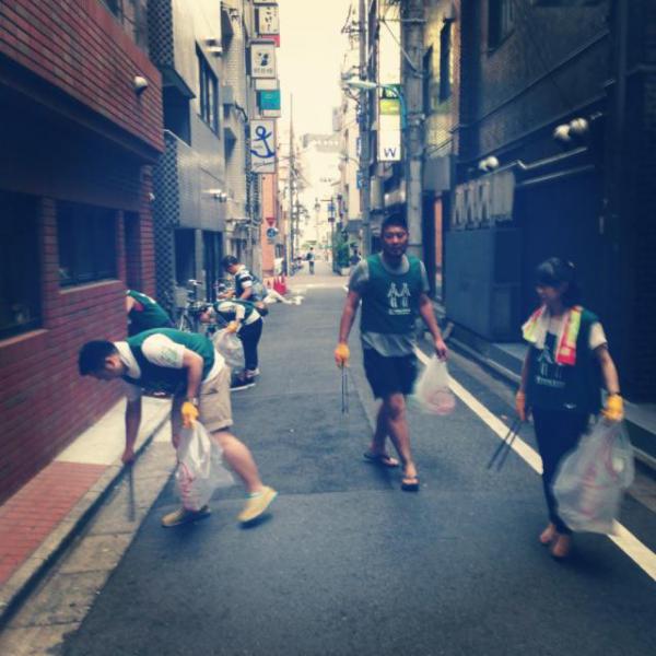 7月28日二丁目おそうじ画像