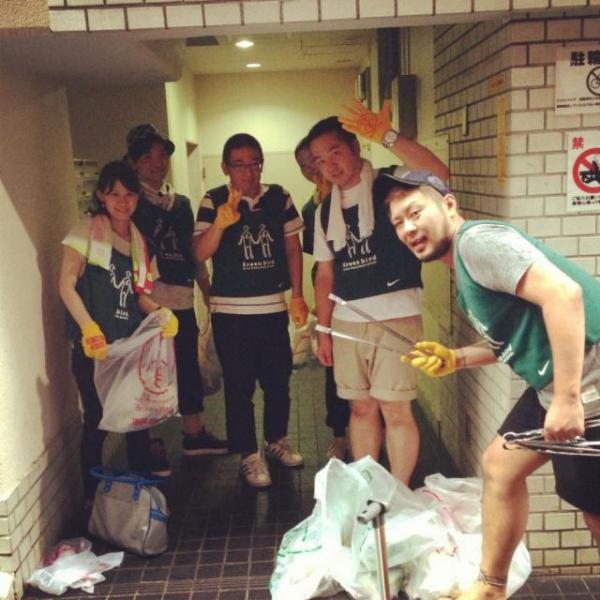 7月28日二丁目おそうじ画像